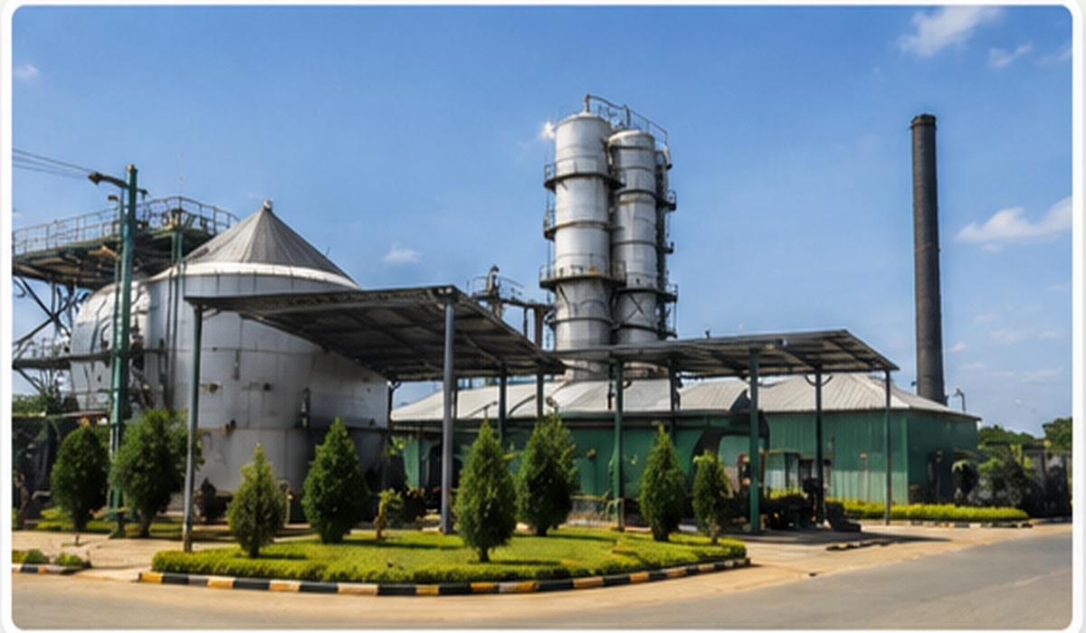 Industrial facility exterior representing Cubright Fuels operations